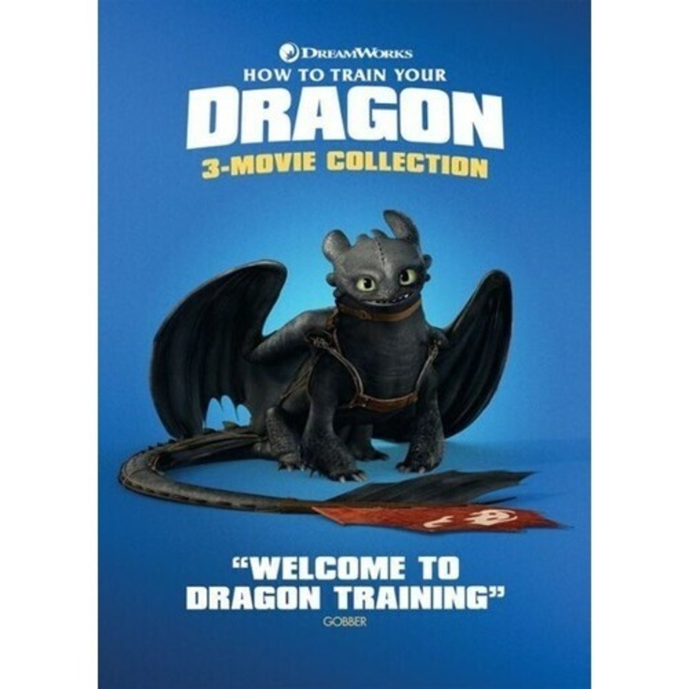 How to Train Your‎ Dragon 1-3 DVD Jay Baruchel NEW
